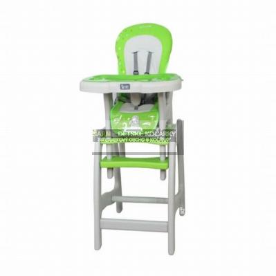 Jídelní židlička STARS -zelená